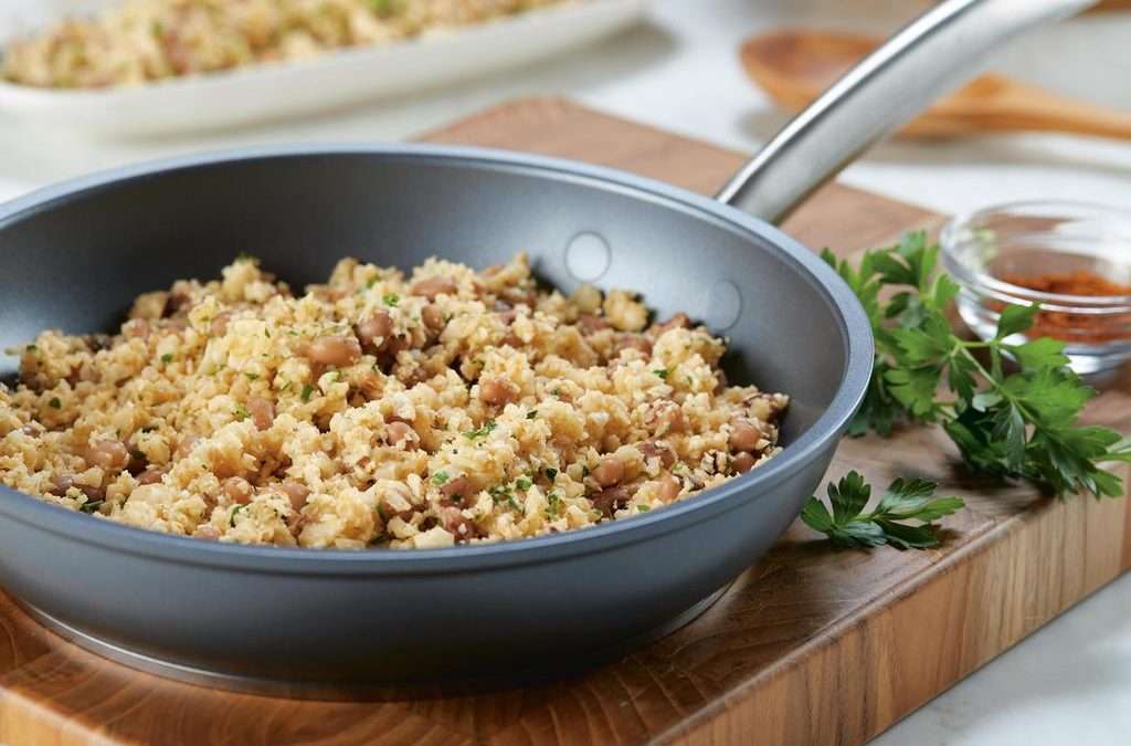 Featured image for “Cauliflower “Rice and Beans””